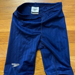 Speedo Blue Techsuit Athletic Shorts High-Waisted Design Quick-Drying Material